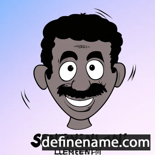 cartoon of the name Senthilkumar