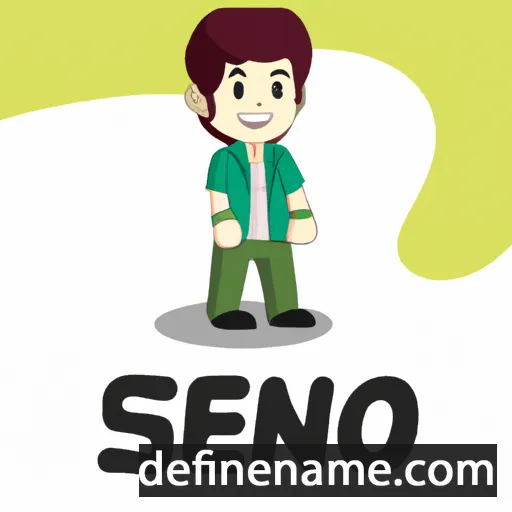 cartoon of the name Sento