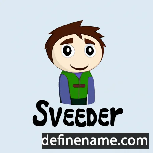 cartoon of the name Şevder