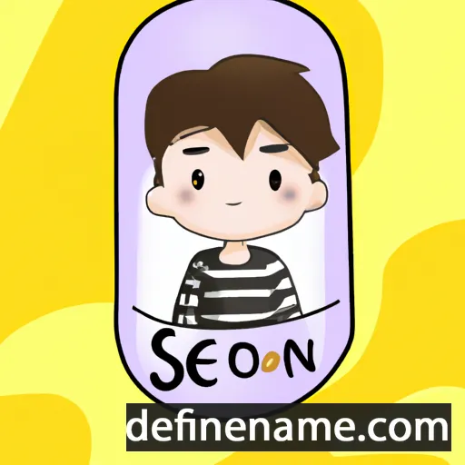 cartoon of the name Se-yoon