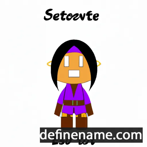 cartoon of the name Sé'továotse