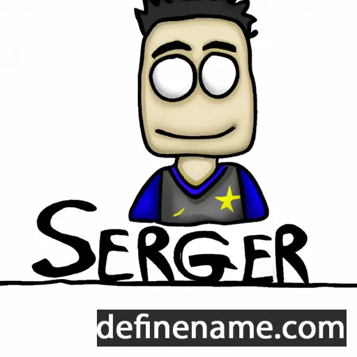 Sèrgi cartoon