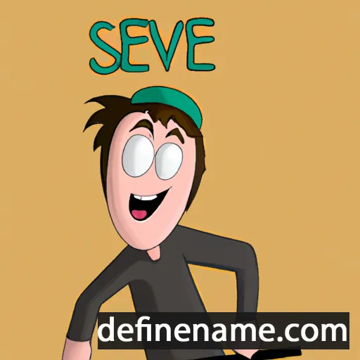 cartoon of the name Sève