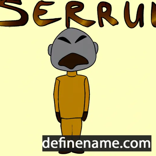 Senuri cartoon