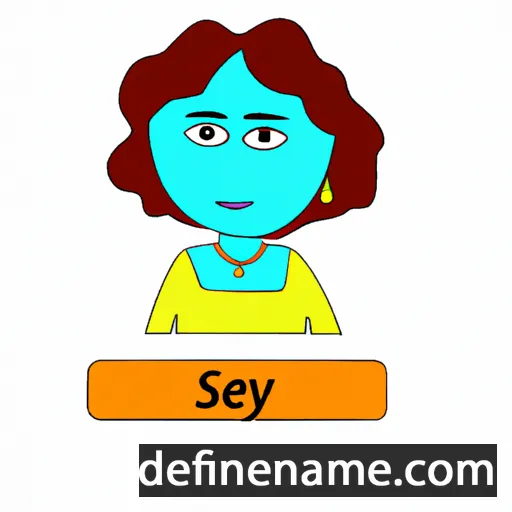 cartoon of the name Senya