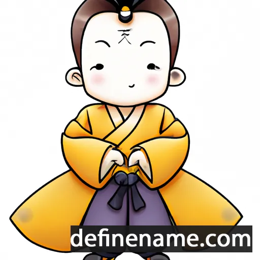 cartoon of the name Seong-won