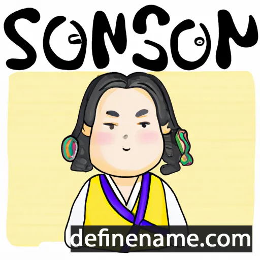 Seong-yeon cartoon