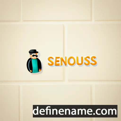 cartoon of the name Seouerinos