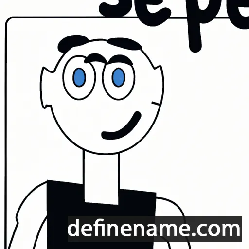 cartoon of the name Sep