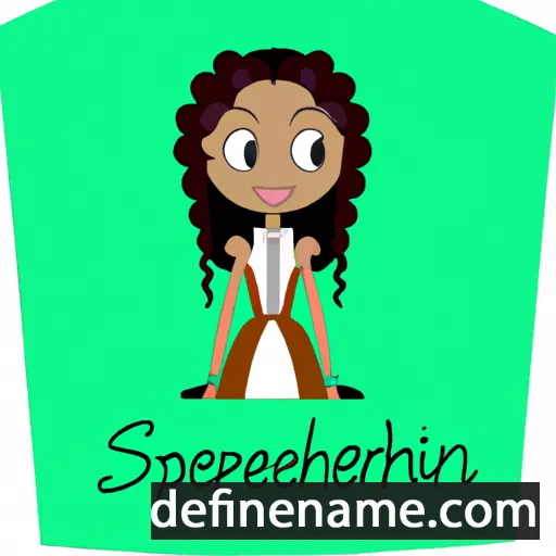 cartoon of the name Sepharine