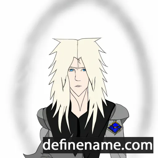 cartoon of the name Sephiroth