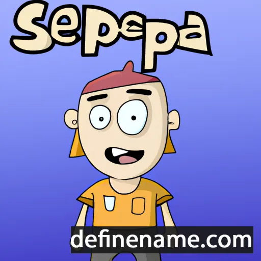 cartoon of the name Seppa