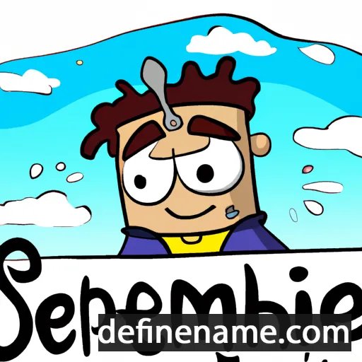 cartoon of the name Septime