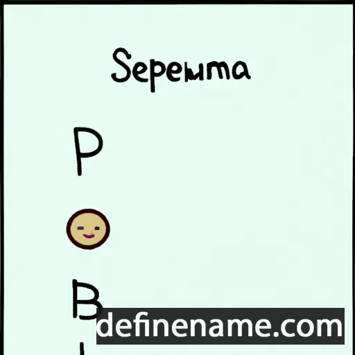 Septimia cartoon