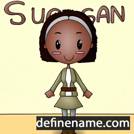 cartoon of the name Sequana