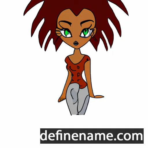 cartoon of the name Sera