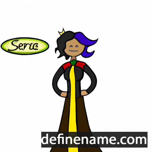 Serafia cartoon