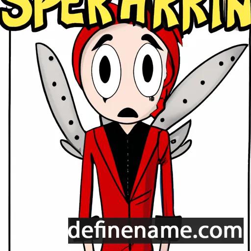 cartoon of the name Seraphino