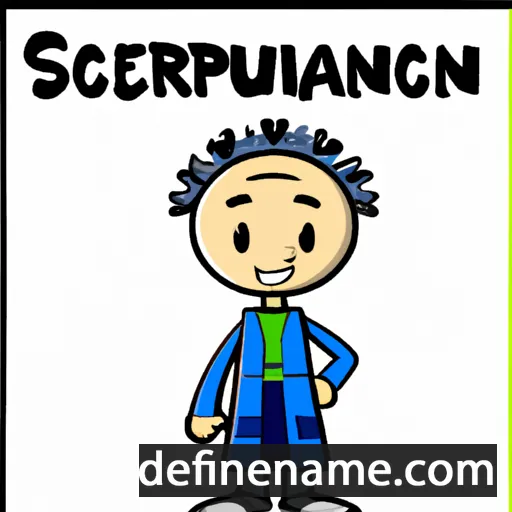 Serenianus cartoon