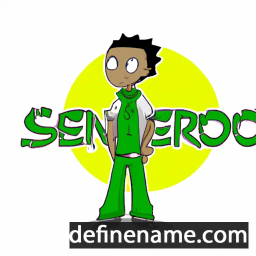 Sereno cartoon