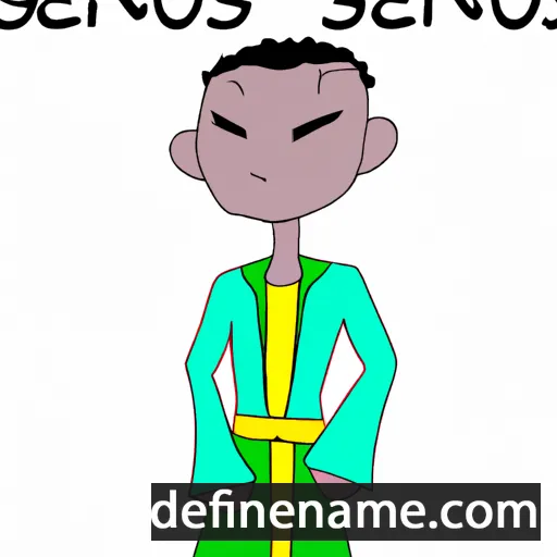 Serenus cartoon