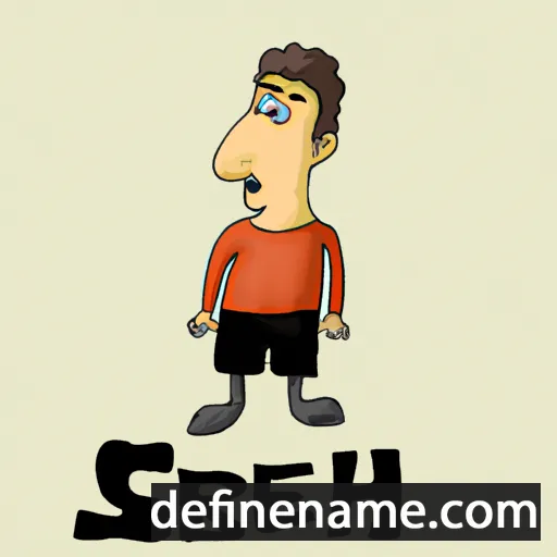 cartoon of the name Serhei