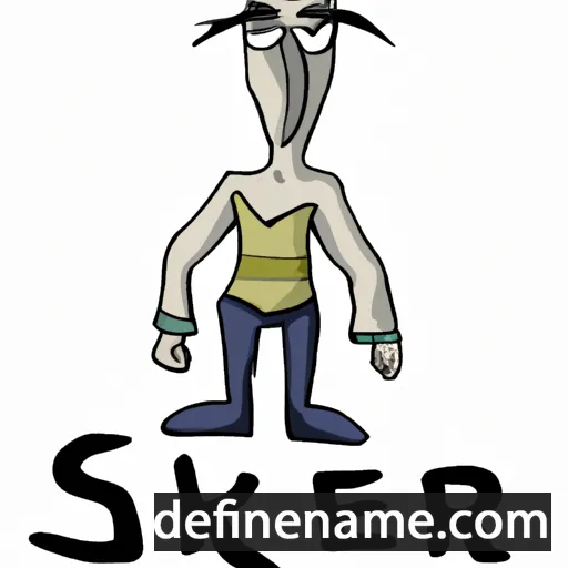 cartoon of the name Serket