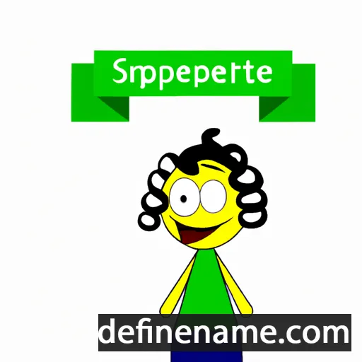 cartoon of the name Serpentine