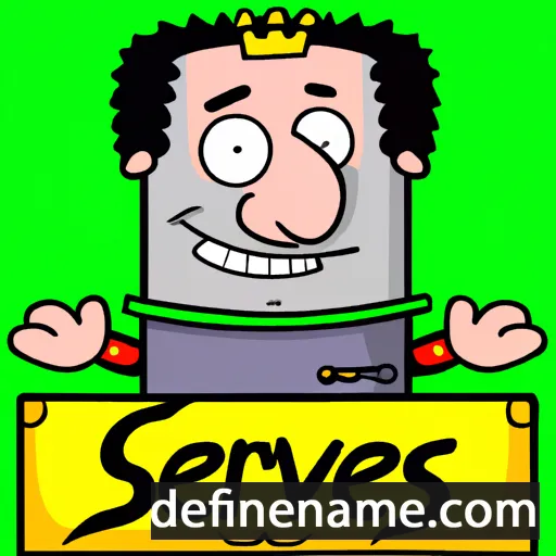 Servaes cartoon