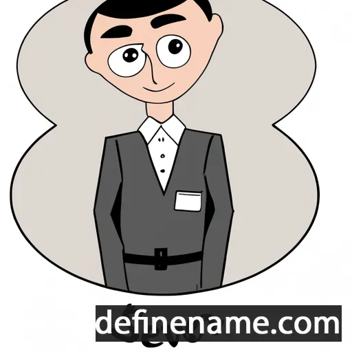 cartoon of the name Servais