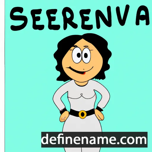 Serventa cartoon