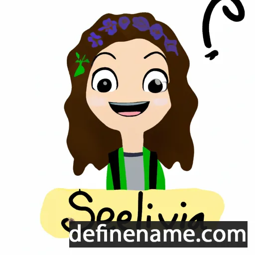 cartoon of the name Servília