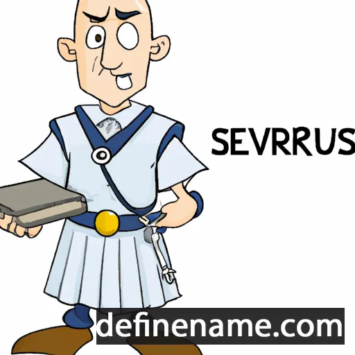 cartoon of the name Servilius