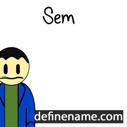 cartoon of the name Sesemi