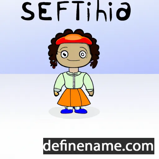 Setefilla cartoon