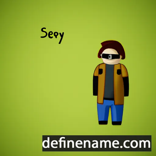 cartoon of the name Seteney