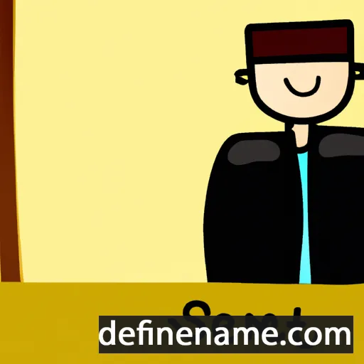 cartoon of the name Setne