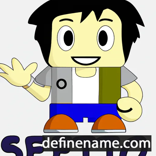 cartoon of the name Seto