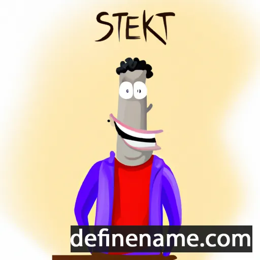 cartoon of the name Setrak