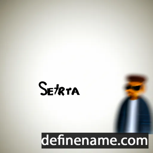 Setura cartoon