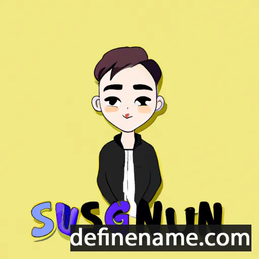 cartoon of the name Seung-hun