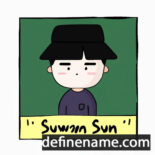 Seung-hwan cartoon