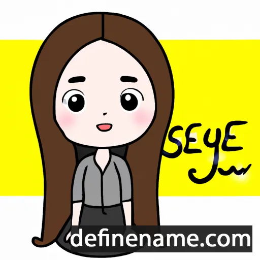 cartoon of the name Seung-hye