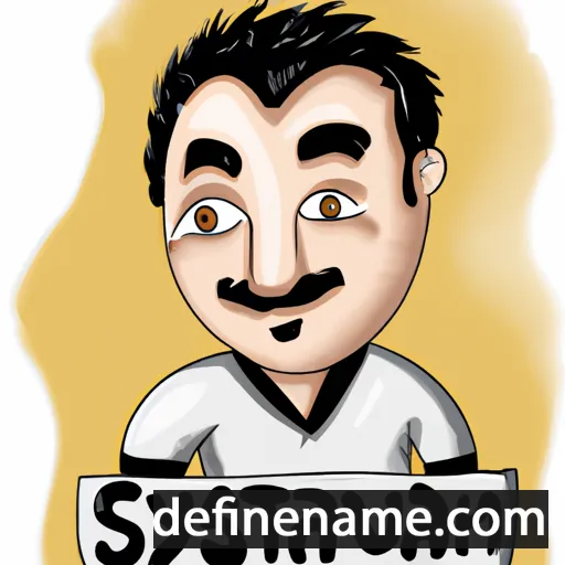 cartoon of the name Sevastsyan