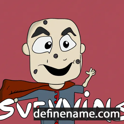 cartoon of the name Severins