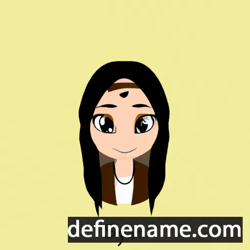 cartoon of the name Seyana