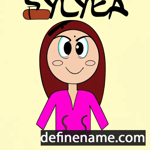 cartoon of the name Seyfula