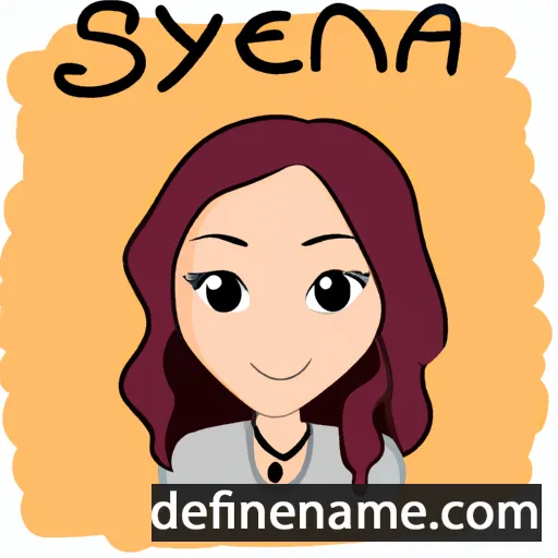 Seyna cartoon