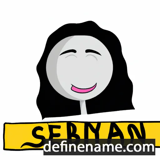 cartoon of the name Seynab