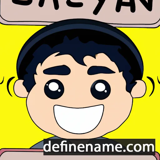 cartoon of the name Seywan